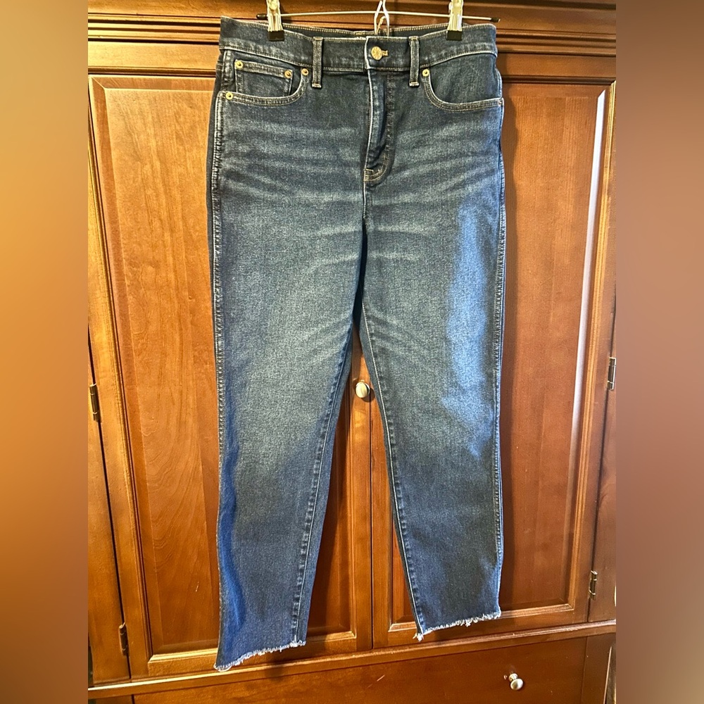J. Crew Classic Vintage Dark Blue Ankle Jeans Size 29